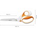 ΨΑΛΙΔΙ FISKARS RAZOR EDGE 23CM