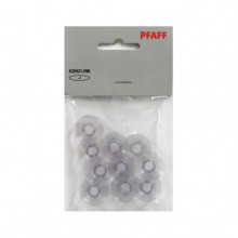 10Pcs PFAFF Sewing Clear Plastic Sewinc Machine Empty Bobbin 